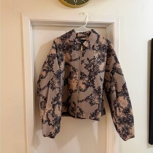 Boohoo Digital Camo Utility Jacket